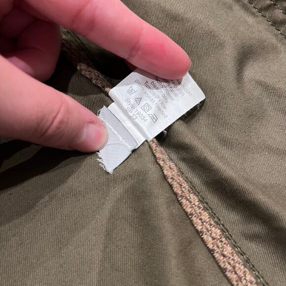 J Crew Downtown Field Jacket Sz XXS 100% Cotton Utility Preppy Y2K Green - Picture 4 of 8